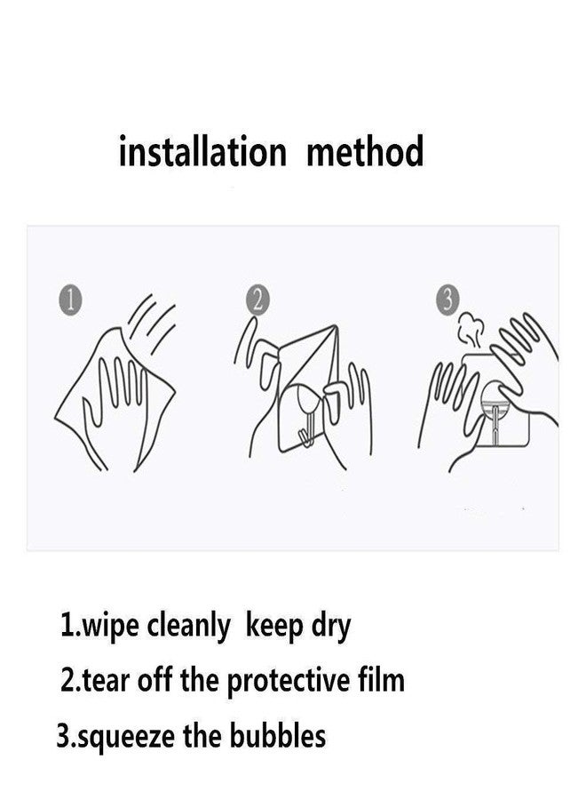 AKRIZA Transparent Self Adhesive Wall Hook - 10 pcs - Image 4